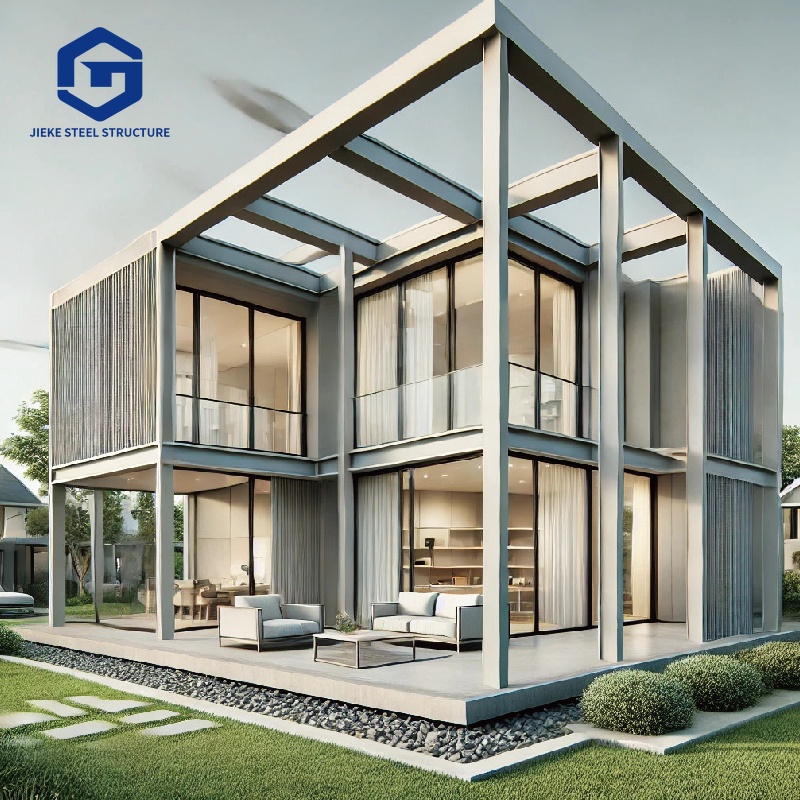 Prefabricated light steel structure residential and hotel buildings / rural residences / vacation villa architectural structures