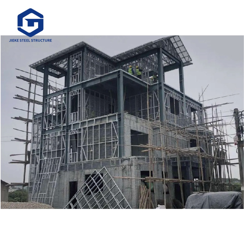 Prefabricated light steel structure residential and hotel buildings / rural residences / vacation villa architectural structures