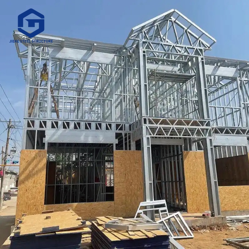 Prefabricated light steel structure residential and hotel buildings / rural residences / vacation villa architectural structures