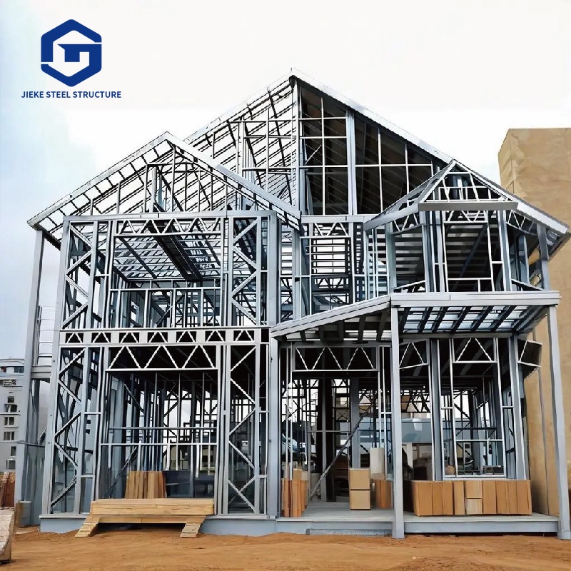 Prefabricated light steel structure residential and hotel buildings / rural residences / vacation villa architectural structures