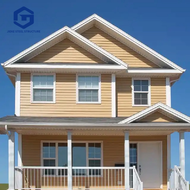 Prefabricated light steel structure residential and hotel buildings / rural residences / vacation villa architectural structures