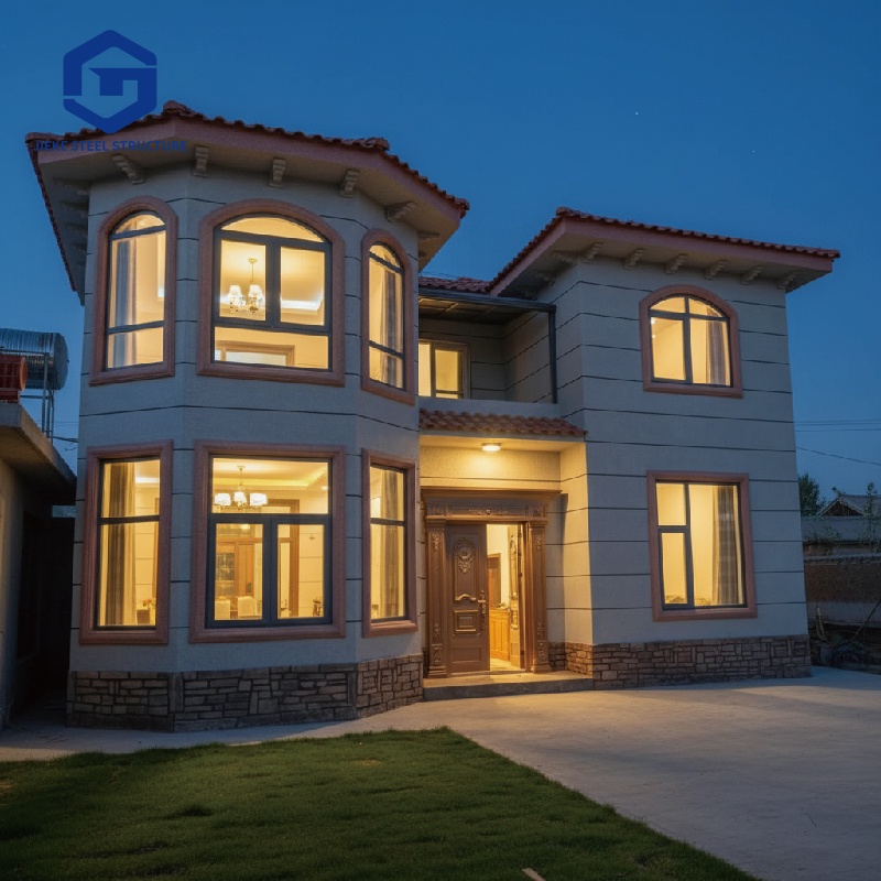 Modern design - Heavy-duty steel structure prefabricated modular villa - Mobile prefabricated residence