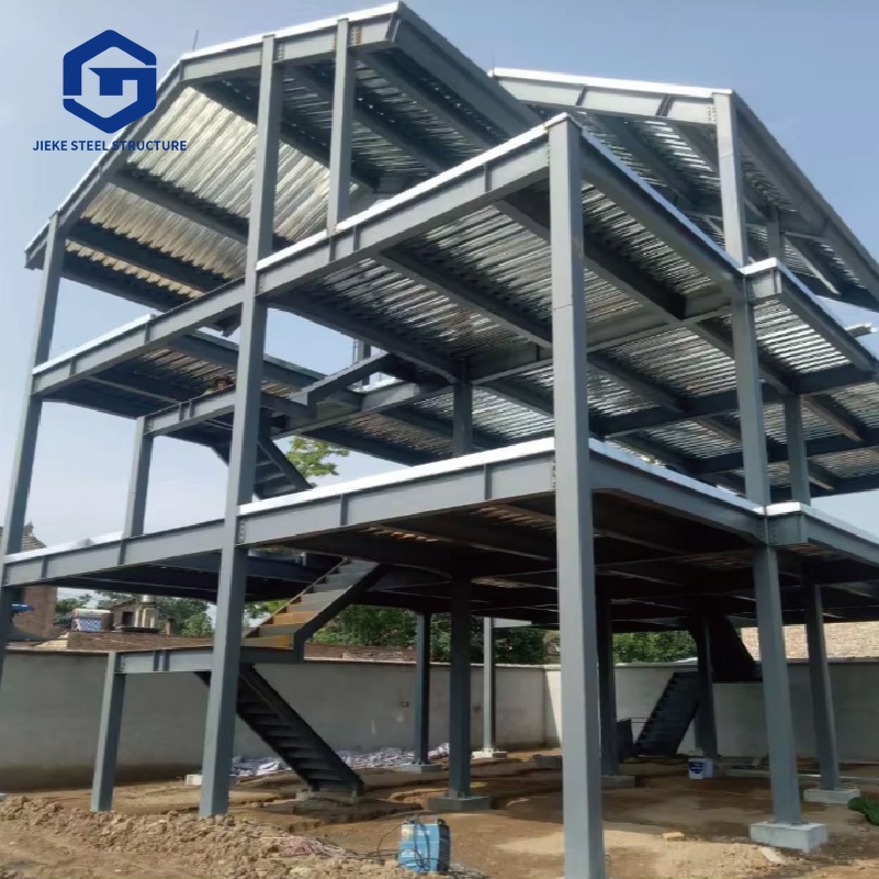 Lightweight steel structure villa / Energy-saving and environmentally friendly prefabricated steel structure house