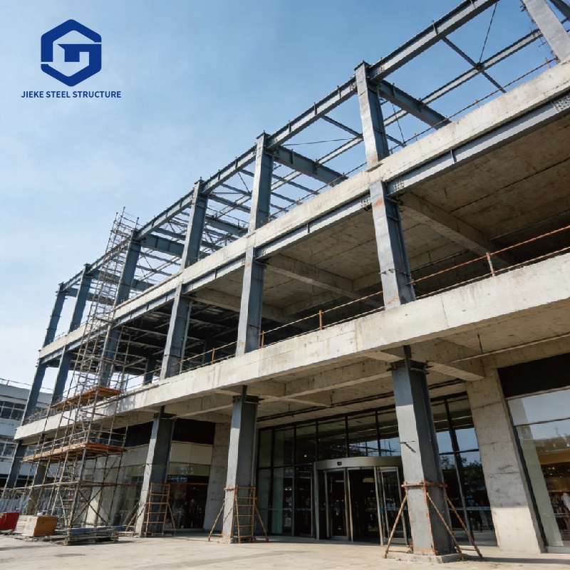 Lightweight steel structure villa / Energy-saving and environmentally friendly prefabricated steel structure house