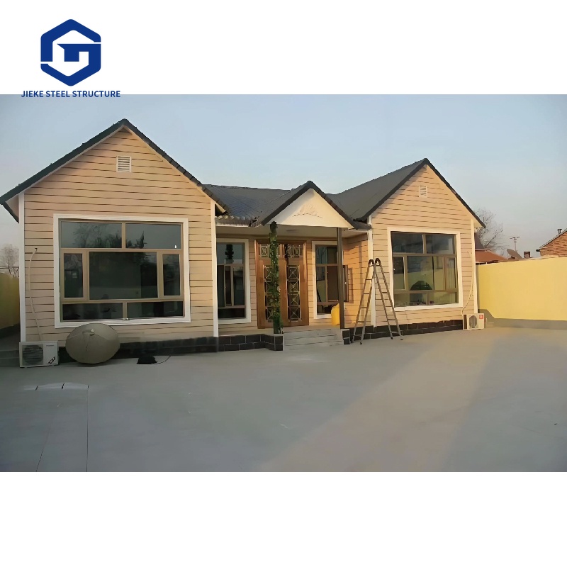 Lightweight steel structure villa / Energy-saving and environmentally friendly prefabricated steel structure house