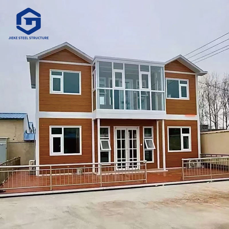 Lightweight steel structure villa / Energy-saving and environmentally friendly prefabricated steel structure house