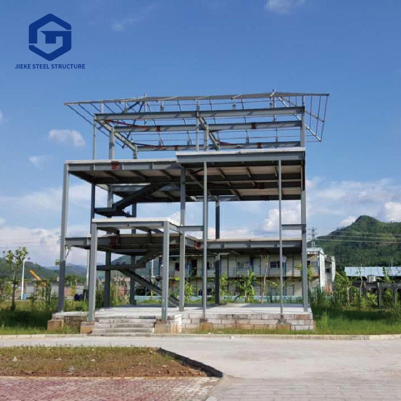 Modern multi-functional prefabricated lightweight steel structure apartment and villa