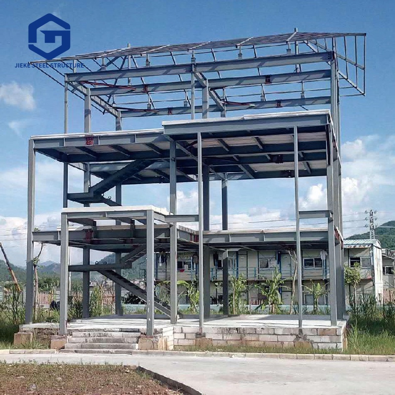 Modern multi-functional prefabricated lightweight steel structure apartment and villa