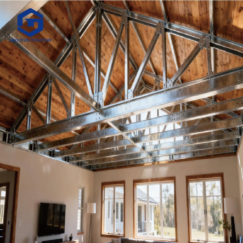 Prefabricated Home Light Steel Structure Building Villa House Luxury Prefab Villa