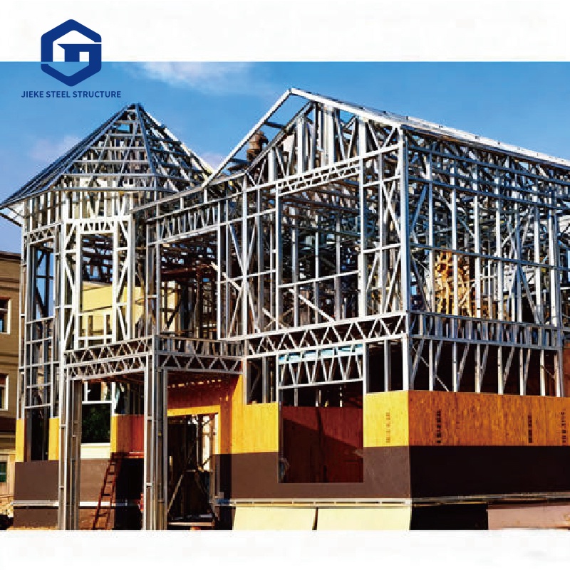 Prefabricated Home Light Steel Structure Building Villa House Luxury Prefab Villa