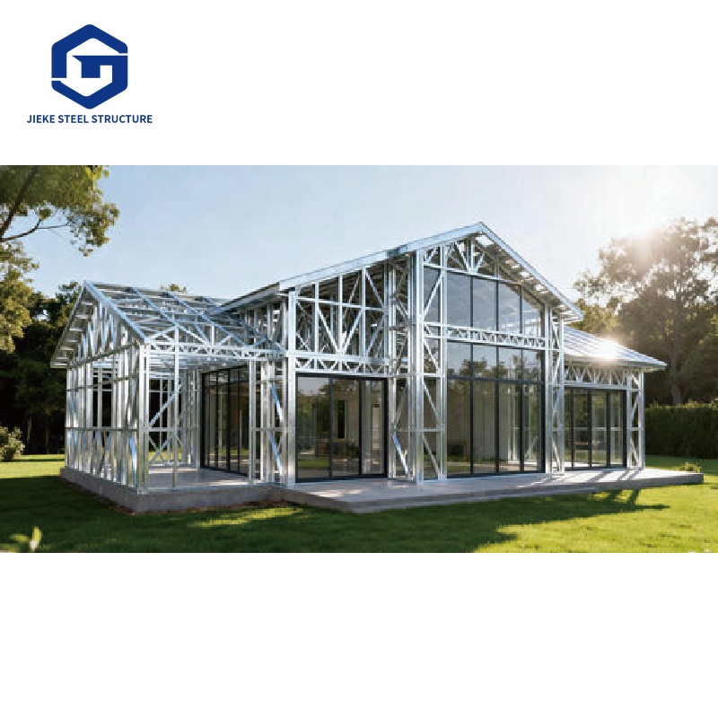 Prefabricated Home Light Steel Structure Building Villa House Luxury Prefab Villa