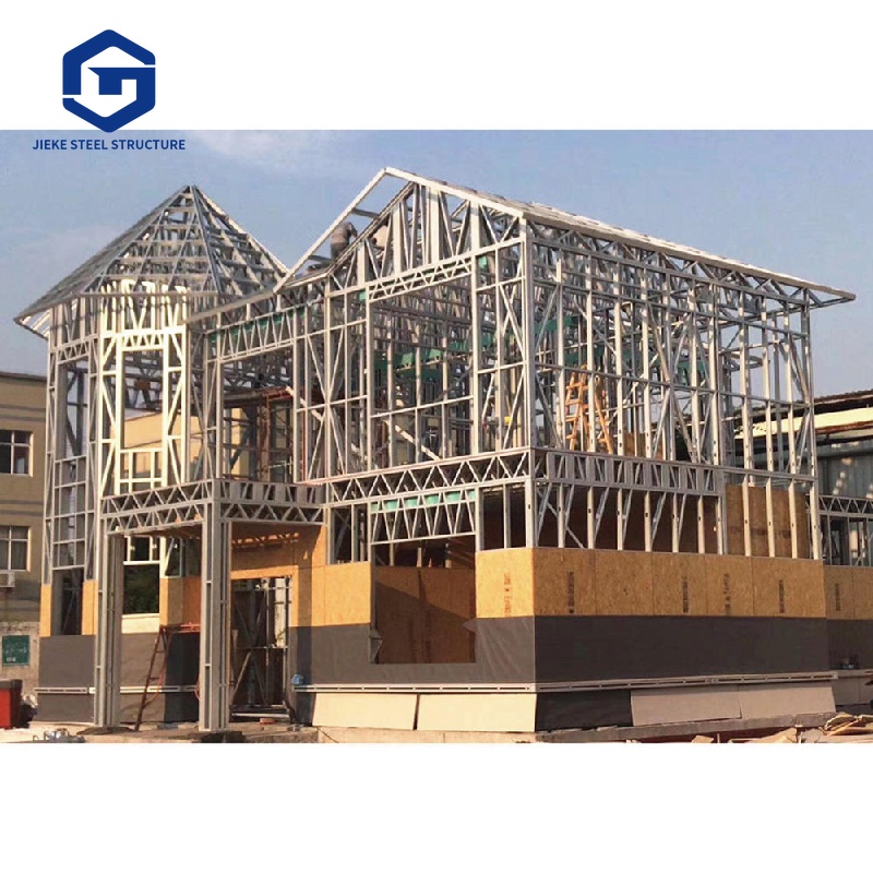 Prefabricated Home Light Steel Structure Building Villa House Luxury Prefab Villa