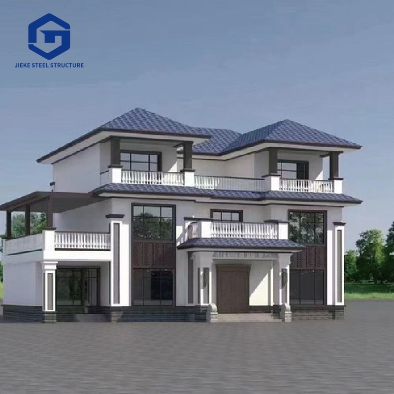High-end galvanized steel structure villa customization; Light steel hotel design