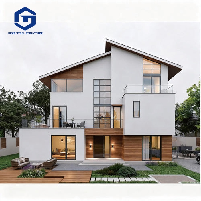 High-end galvanized steel structure villa customization; Light steel hotel design