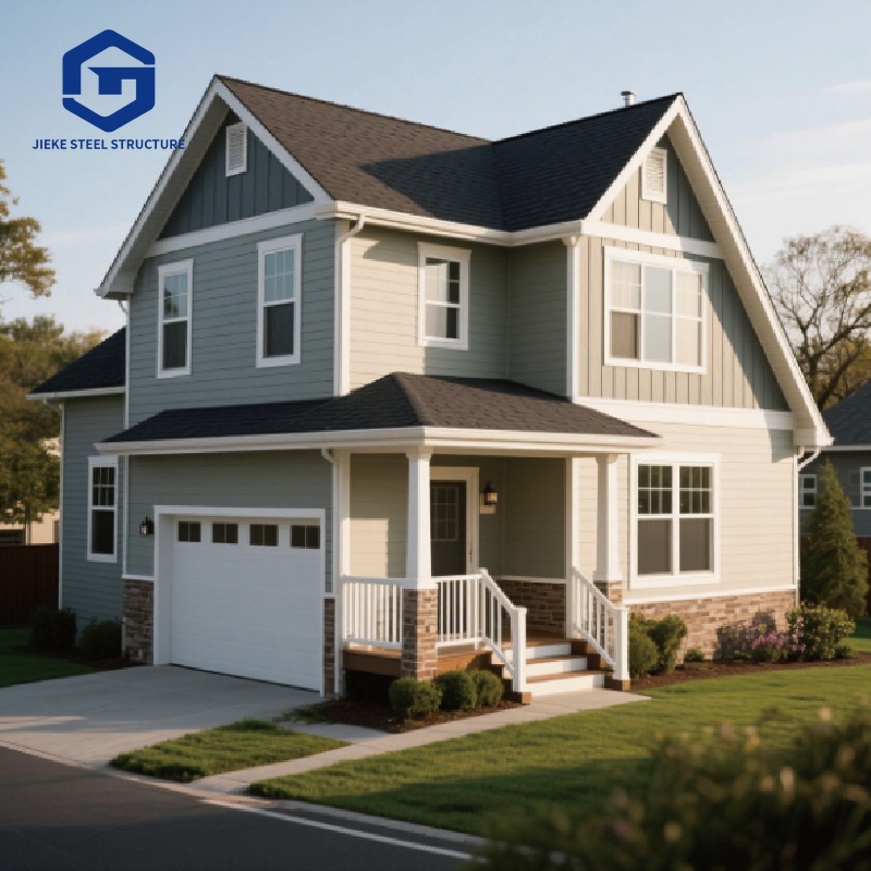 Light Steel Villa Steel Structure House Luxury Steel Structure Modular Prefabricated House