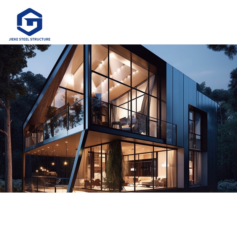 Light Steel Villa Steel Structure House Luxury Steel Structure Modular Prefabricated House