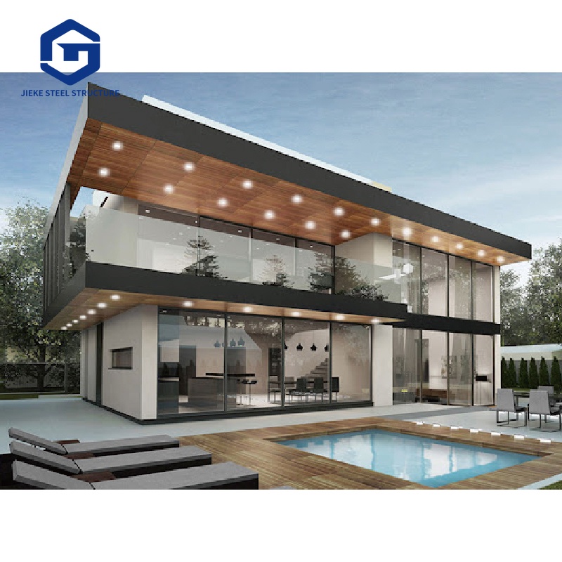 Light Steel Villa Steel Structure House Luxury Steel Structure Modular Prefabricated House