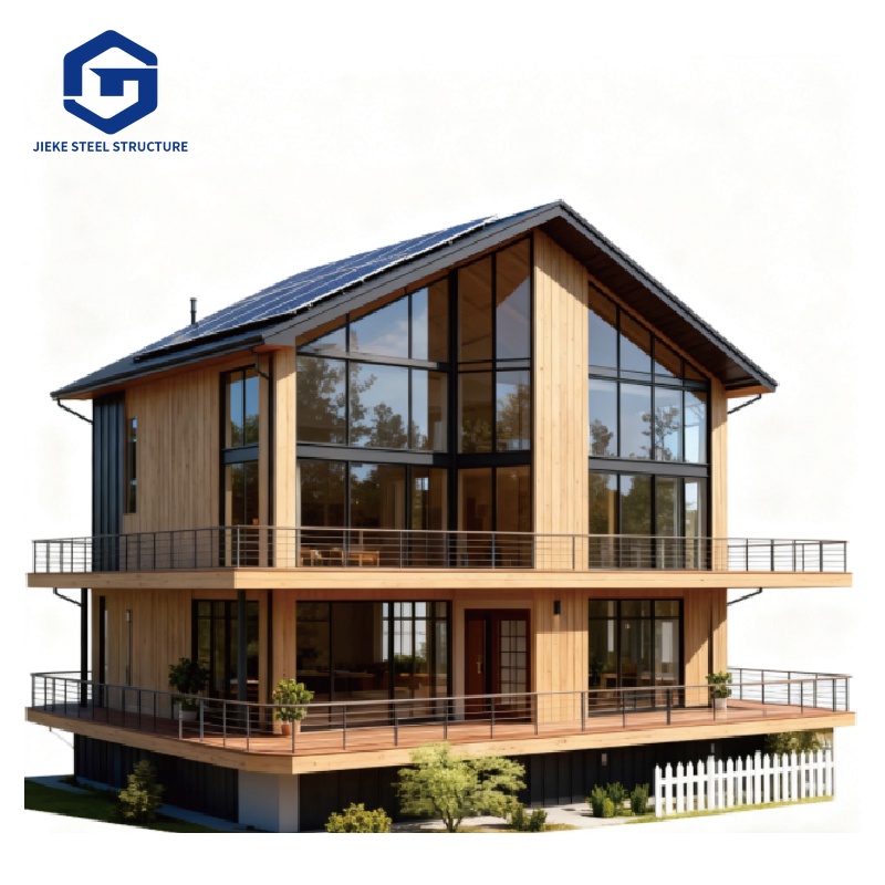 Steel structure buildings, custom-built houses, prefabricated houses, light steel villas