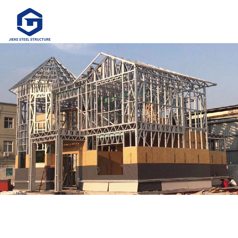 Steel structure buildings, custom-built houses, prefabricated houses, light steel villas
