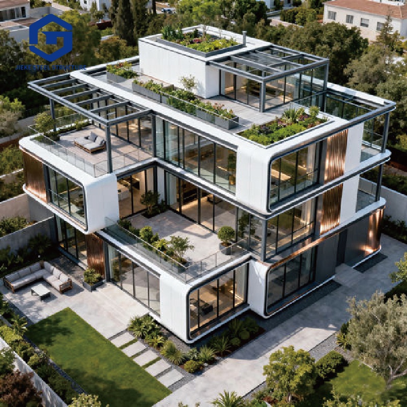 Chinese supplier / Customized expansion of lightweight steel structure villa