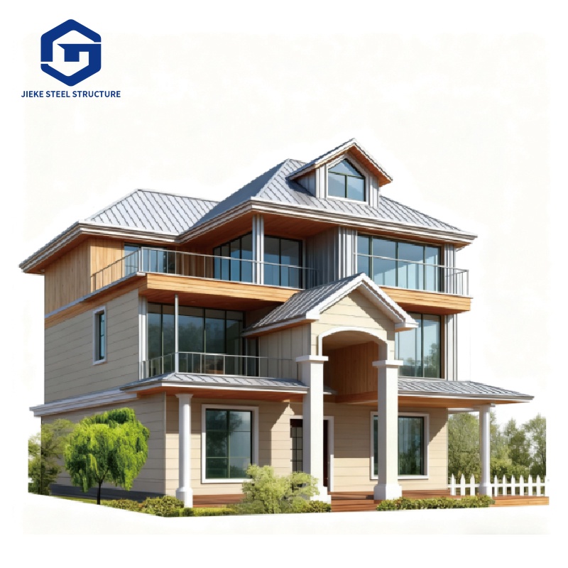 Chinese supplier / Customized expansion of lightweight steel structure villa
