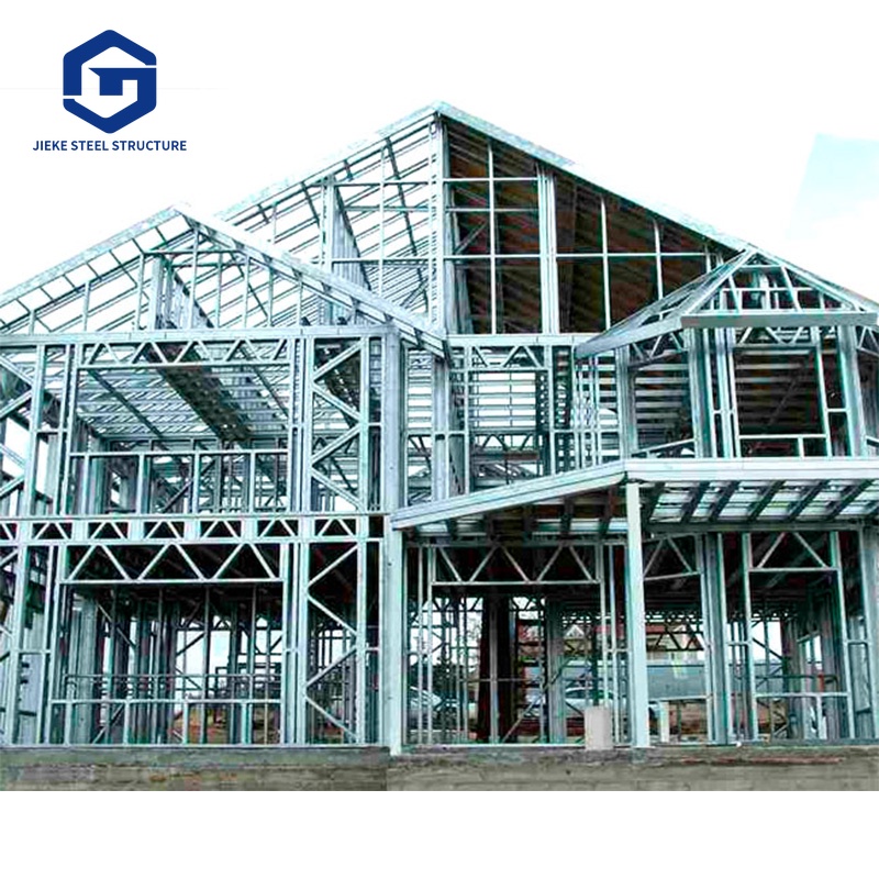 Modular steel structure buildings / Detachable residential frames / Luxurious prefabricated light steel villa houses
