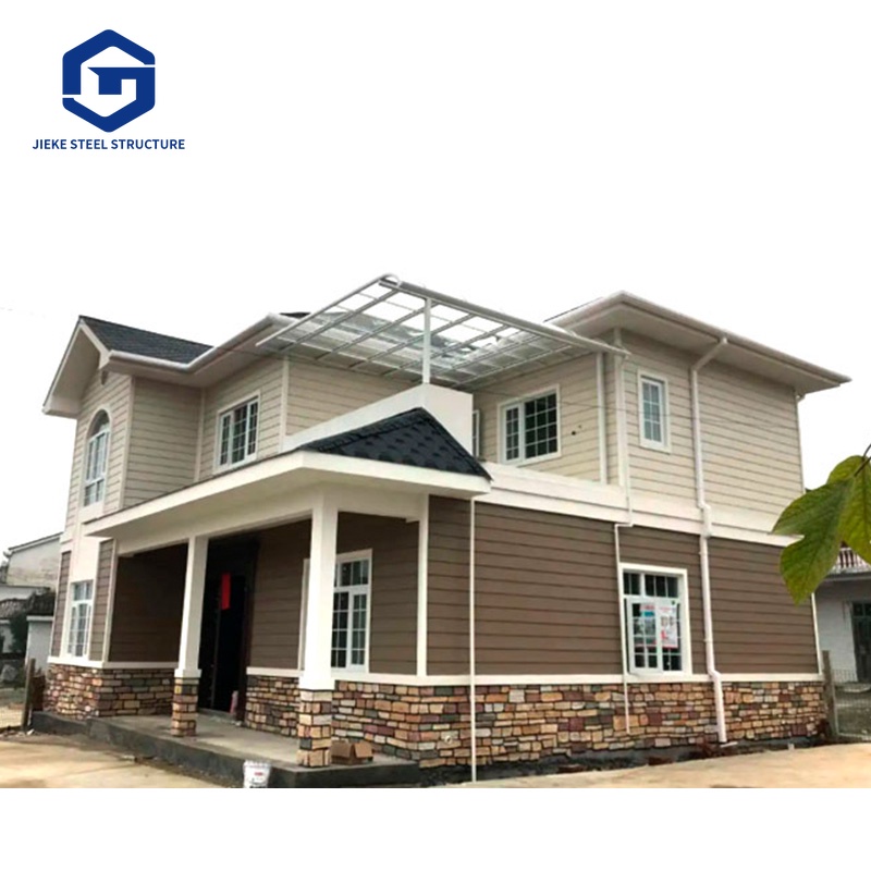 Modular steel structure buildings / Detachable residential frames / Luxurious prefabricated light steel villa houses