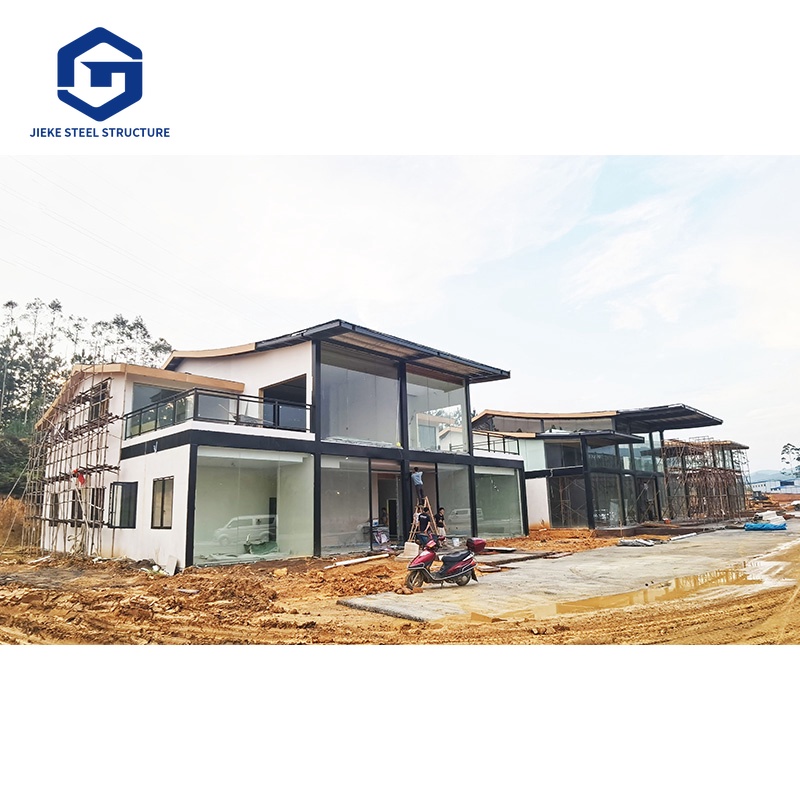 Modular steel structure buildings / Detachable residential frames / Luxurious prefabricated light steel villa houses