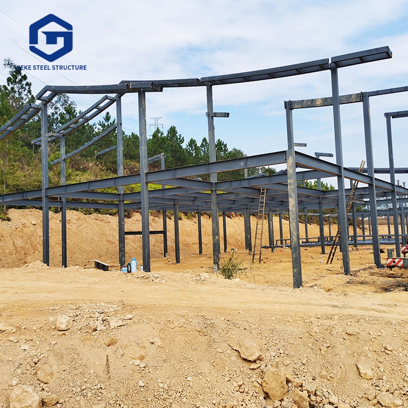 Modular steel structure buildings / Detachable residential frames / Luxurious prefabricated light steel villa houses