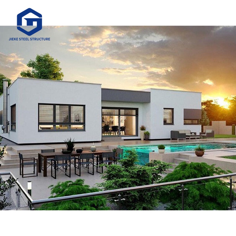 Chinese steel structure suppliers / Rapid construction modular prefabricated lightweight steel structure residential villas