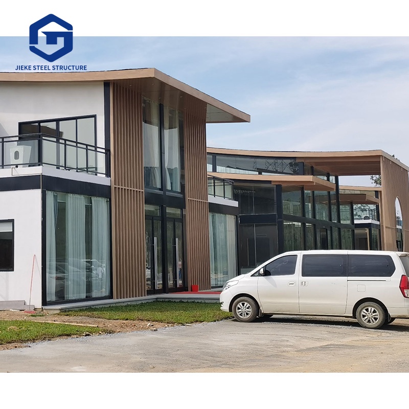 Chinese steel structure suppliers / Rapid construction modular prefabricated lightweight steel structure residential villas