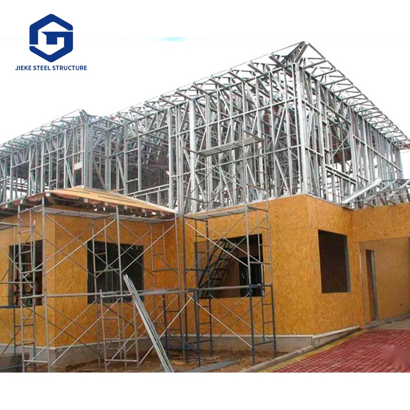 Chinese steel structure suppliers / Rapid construction modular prefabricated lightweight steel structure residential villas