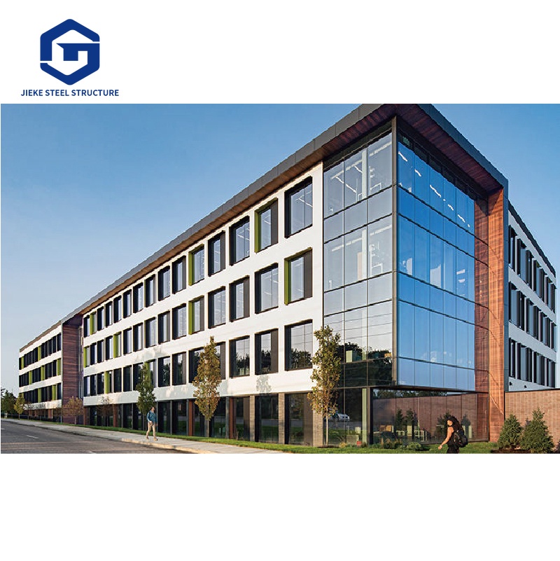 Modern Design Prefabricated Space Frame Steel Structure Multi-Storey Building for School Hotel Apartment Office Warehouse