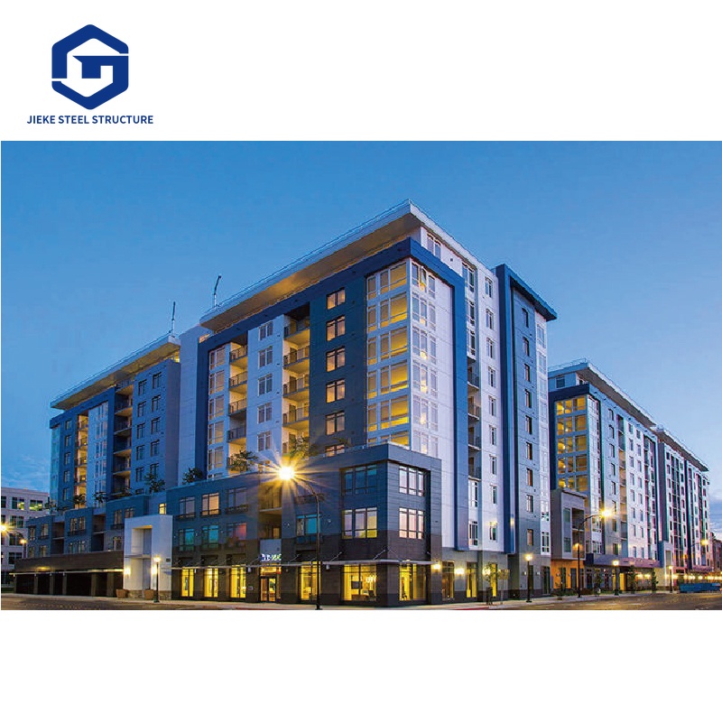 Modern Design Prefabricated Space Frame Steel Structure Multi-Storey Building for School Hotel Apartment Office Warehouse