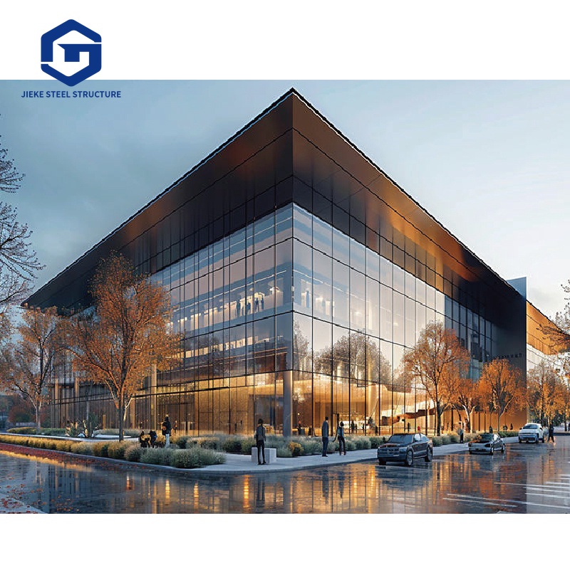 Modern Design Prefabricated Space Frame Steel Structure Multi-Storey Building for School Hotel Apartment Office Warehouse