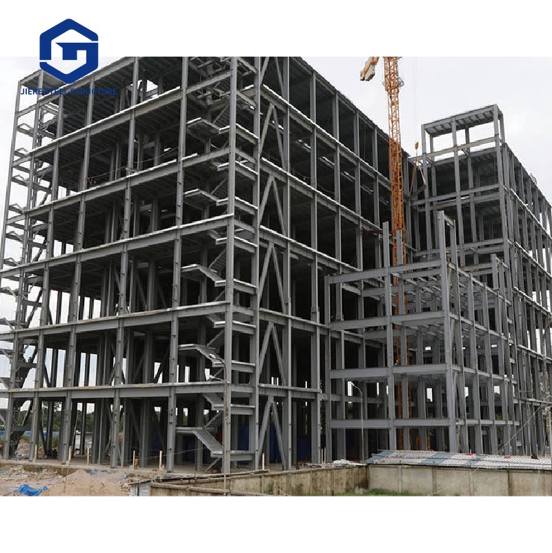 Modern Design Prefabricated Space Frame Steel Structure Multi-Storey Building for School Hotel Apartment Office Warehouse