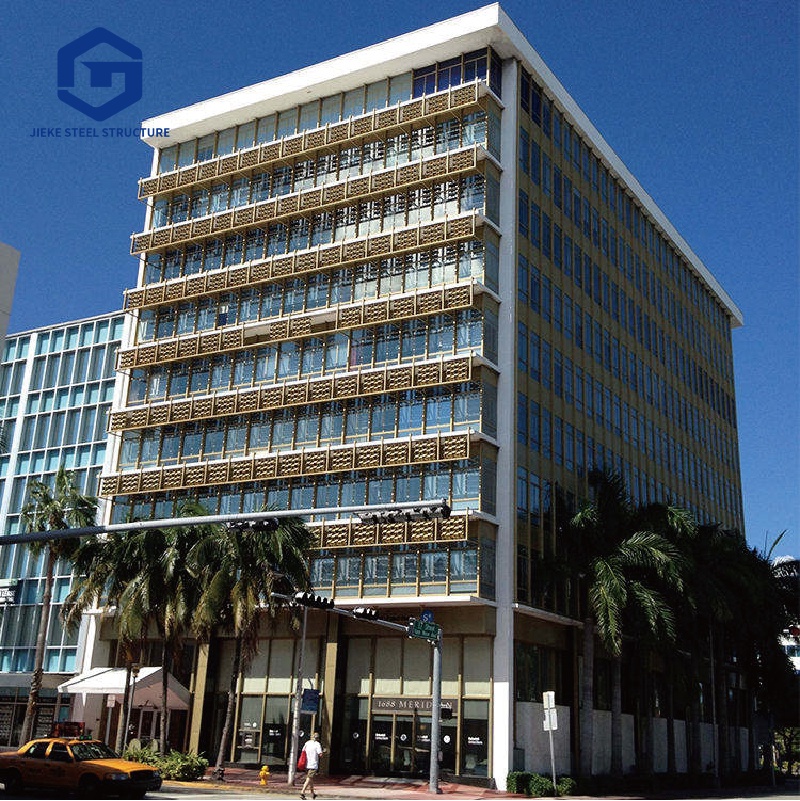 Modern Design Prefabricated Space Frame Steel Structure Multi-Storey Building for School Hotel Apartment Office Warehouse