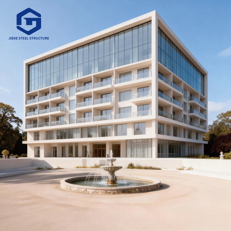 Prefabricated steel structure high-rise buildings, suitable for apartments and hotels