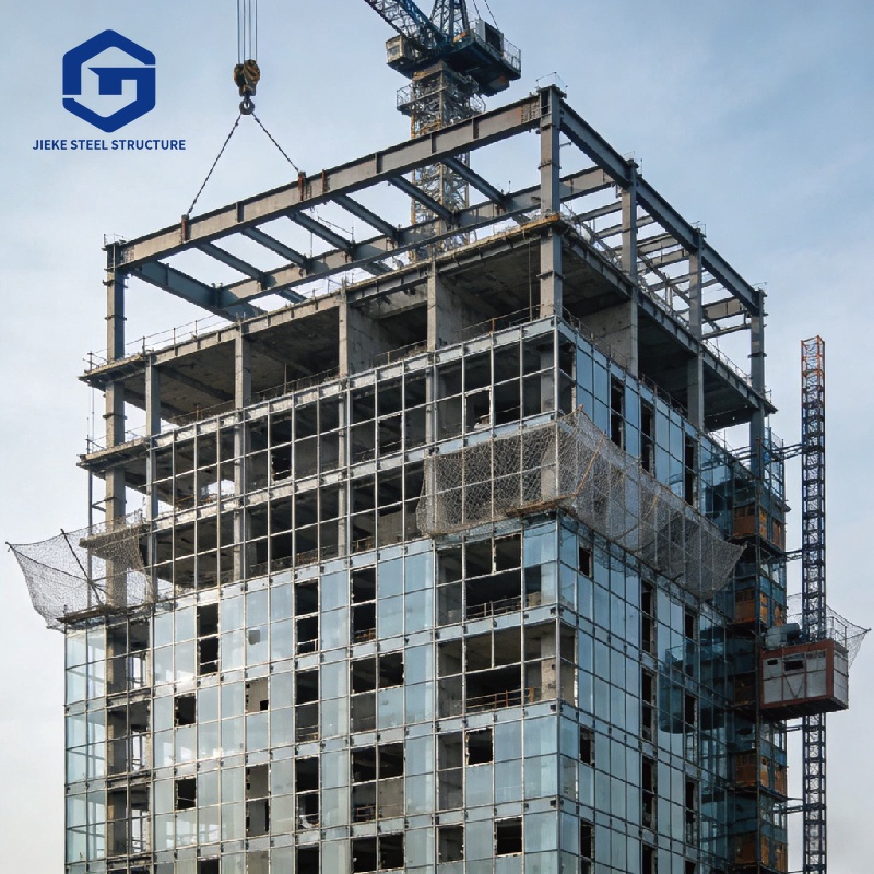Prefabricated steel structure high-rise buildings, suitable for apartments and hotels