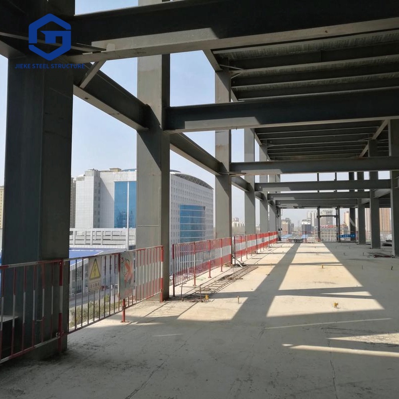 High-Rise Hotel Building Design Light Metal Prefabricated Steel Structure for Hotels