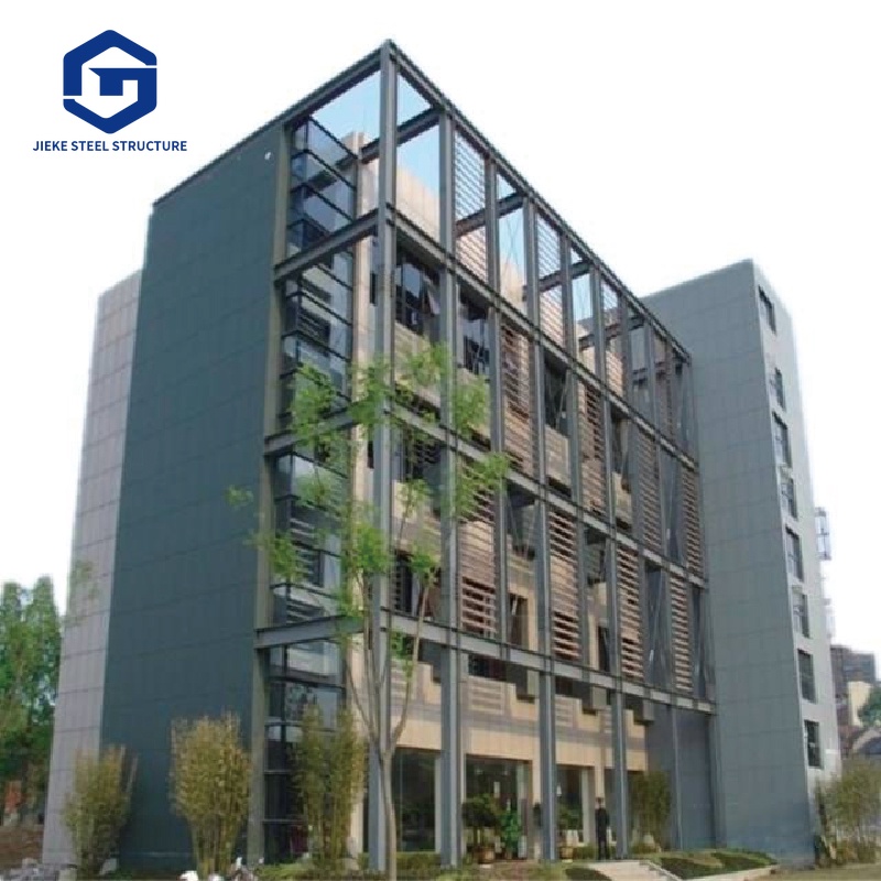 Light metal prefabricated steel structure hotel, high-rise hotel architectural design
