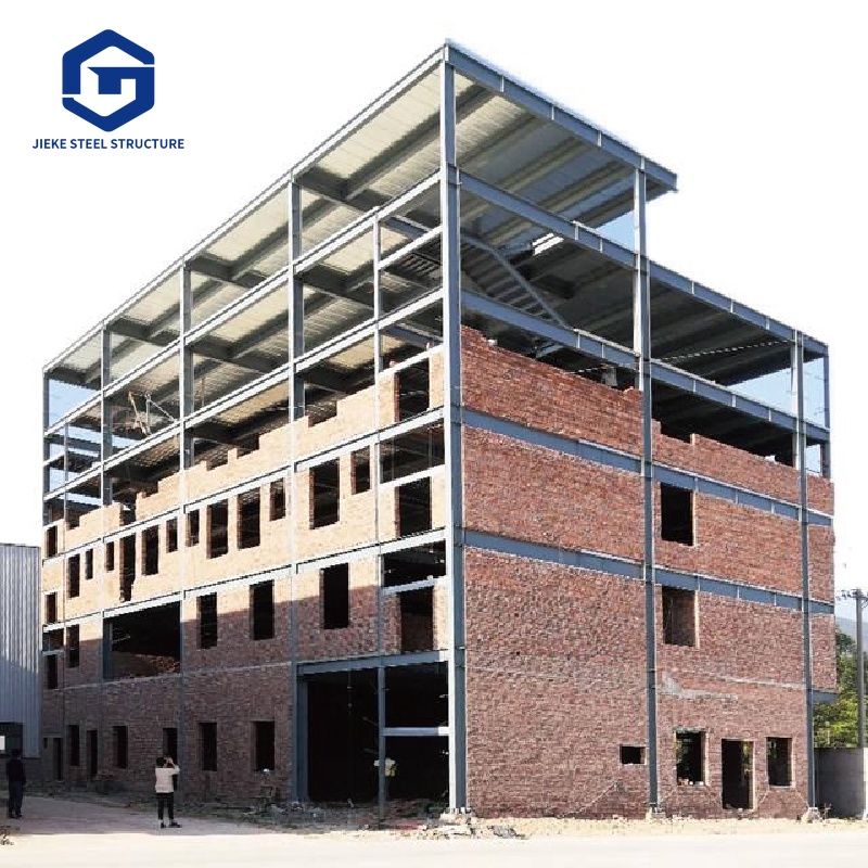 Light metal prefabricated steel structure hotel, high-rise hotel architectural design