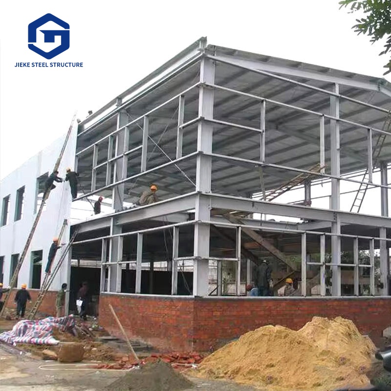 Light metal prefabricated steel structure hotel, high-rise hotel architectural design