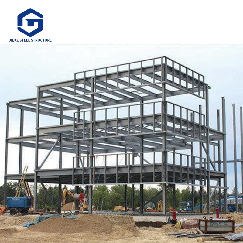 Hotel and apartment buildings constructed with precast steel frame multi-story structures