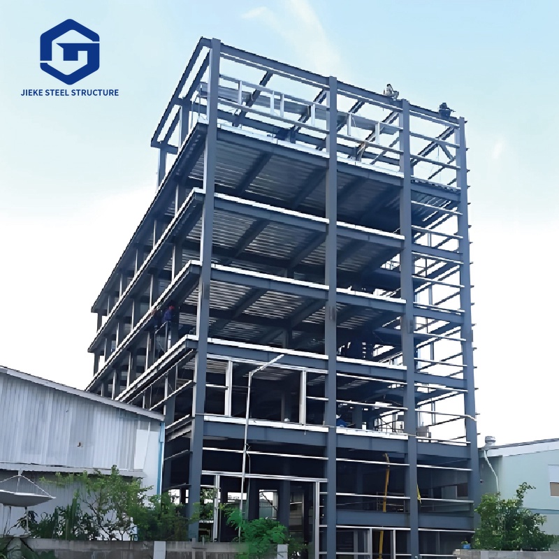 Prefabricated Hotel Building Construction Steel Structure Metal Frame Apartments Prefab High-Rise Hotel Building