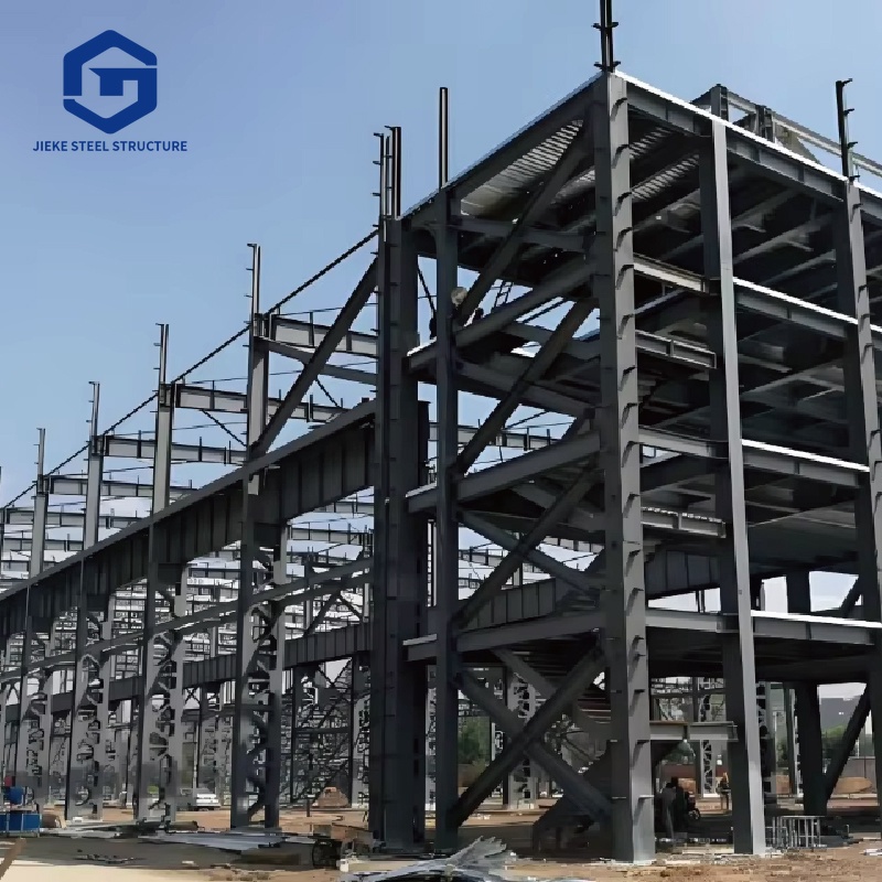 Custom Size Modern Steel Structure Buildings with Fast Installation for Hotels and Office Spaces