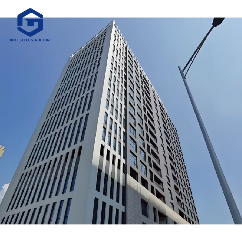 Custom Size Modern Steel Structure Buildings with Fast Installation for Hotels and Office Spaces