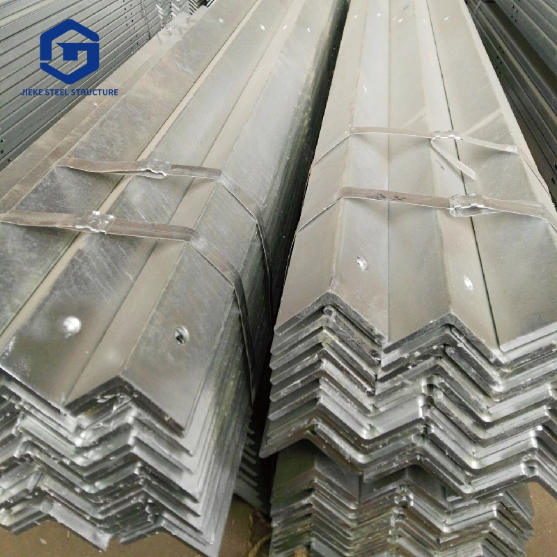 Q355 Galvanized Steel Angles with Holes Steel Structure