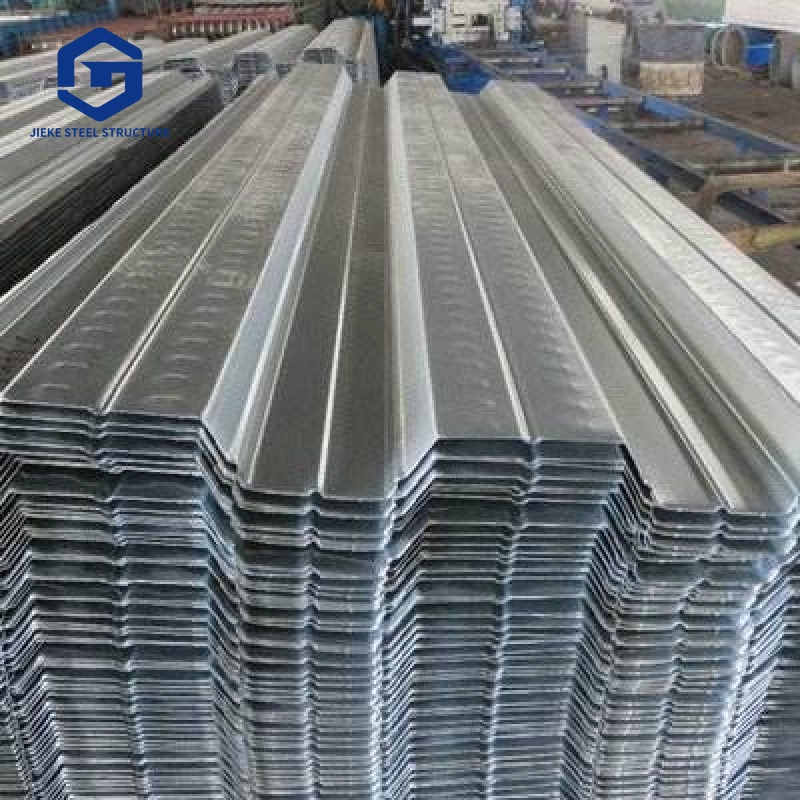 Steel floor Deck / galvanized custom-welded corrugated steel roof / suitable for warehouse and construction site buildings