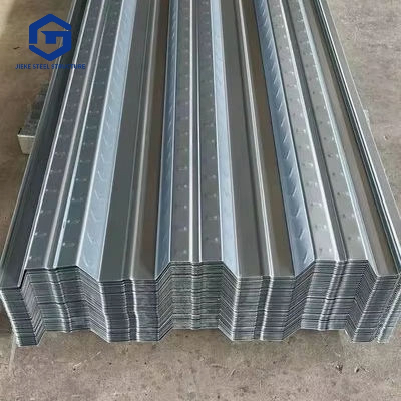 Steel floor Deck / galvanized custom-welded corrugated steel roof / suitable for warehouse and construction site buildings